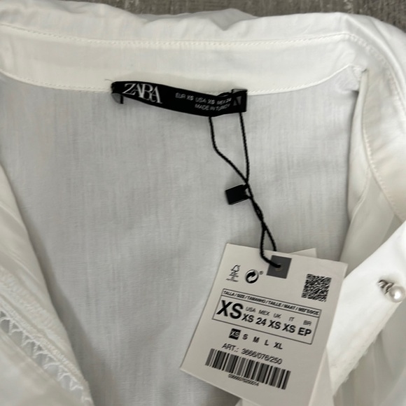 Zara Voluminous Poplin Dress - Picture 10 of 14